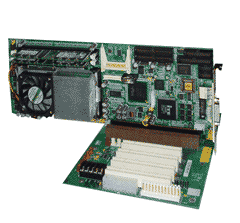 Slot CPU-pass Backplane